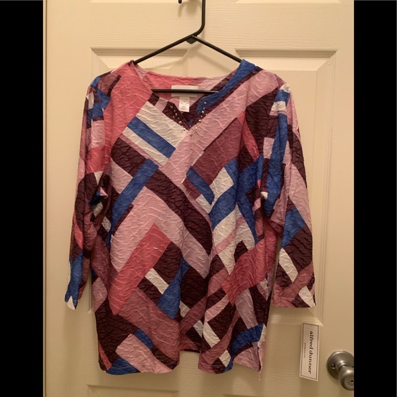 Alfred Dunner Tops - NWT Alfred Dunner Top Sz L.